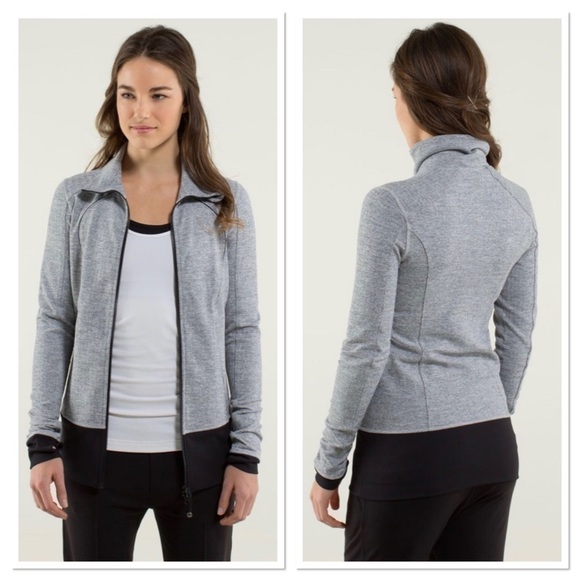 lululemon athletica Jackets & Blazers - Lululemon Nice Asana Jacket Herringbone